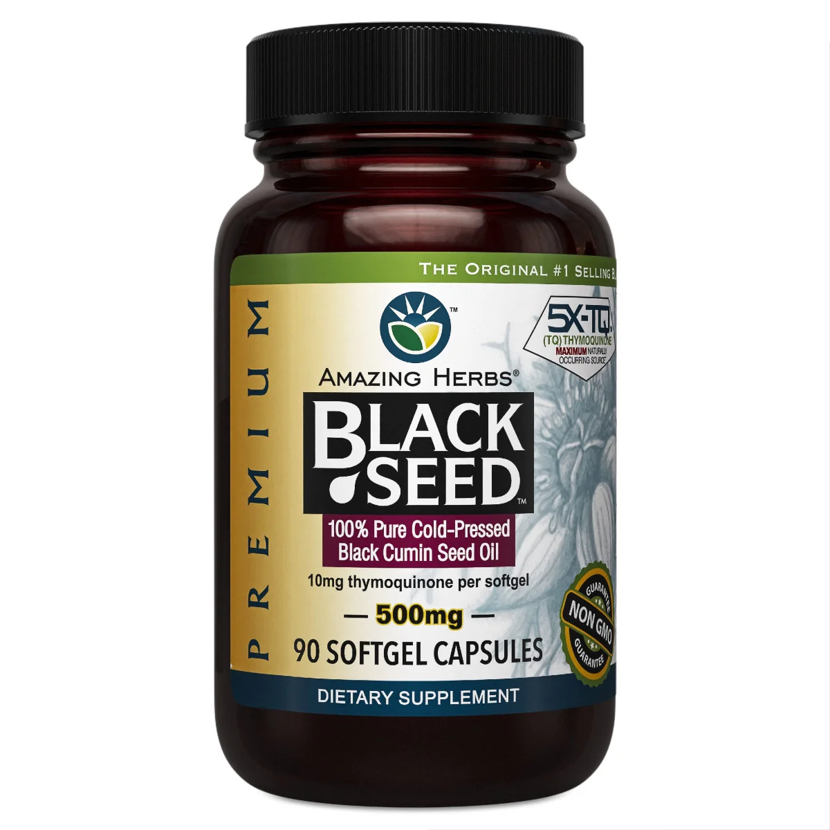 Amazing Herbs Premium Black Seed Oil - Image 3