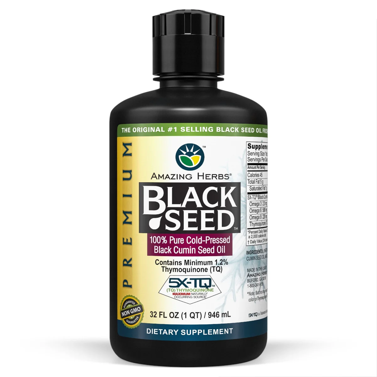 Amazing Herbs Premium Black Seed Oil - Image 7