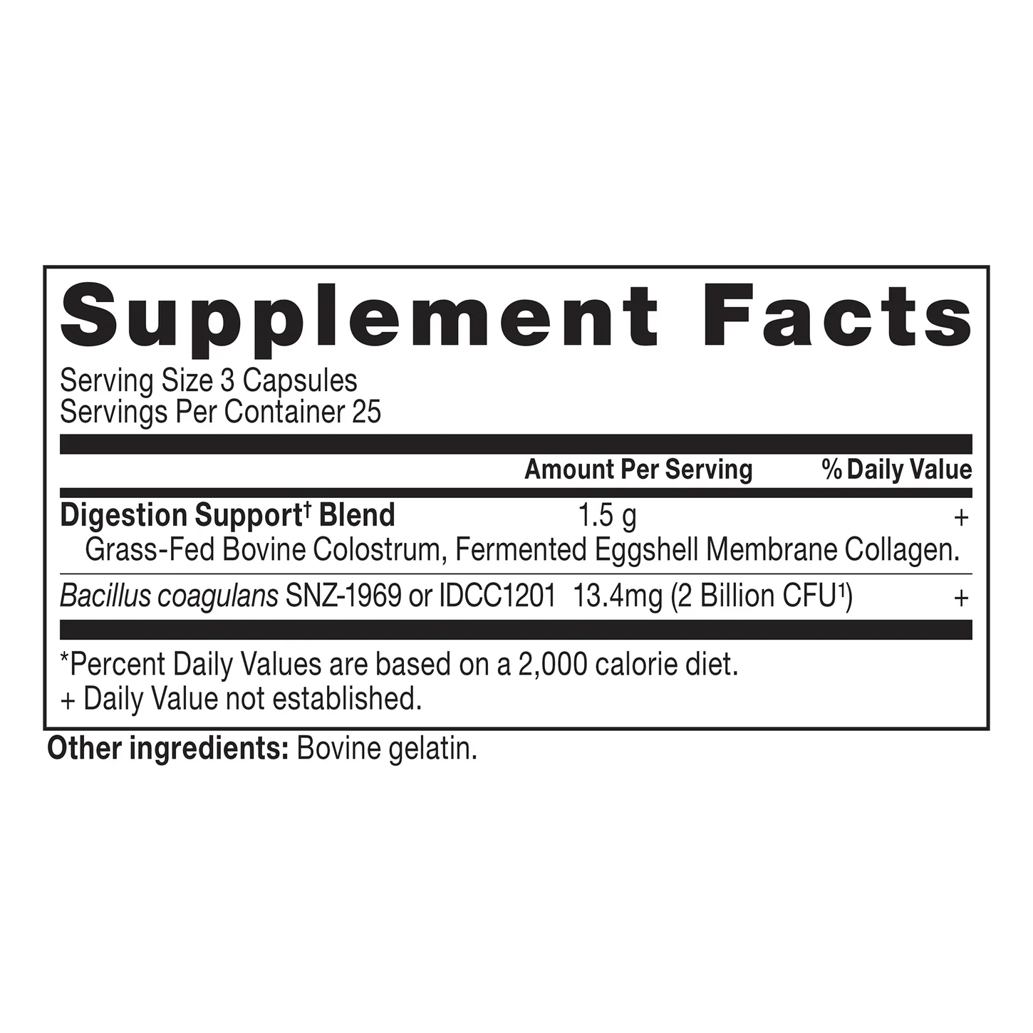 Ancient Nutrition Colostrum (75 caps) - Image 2