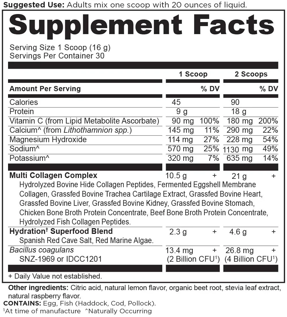 Ancient Nutrition Multi Collagen Advanced Hydrate - Image 3