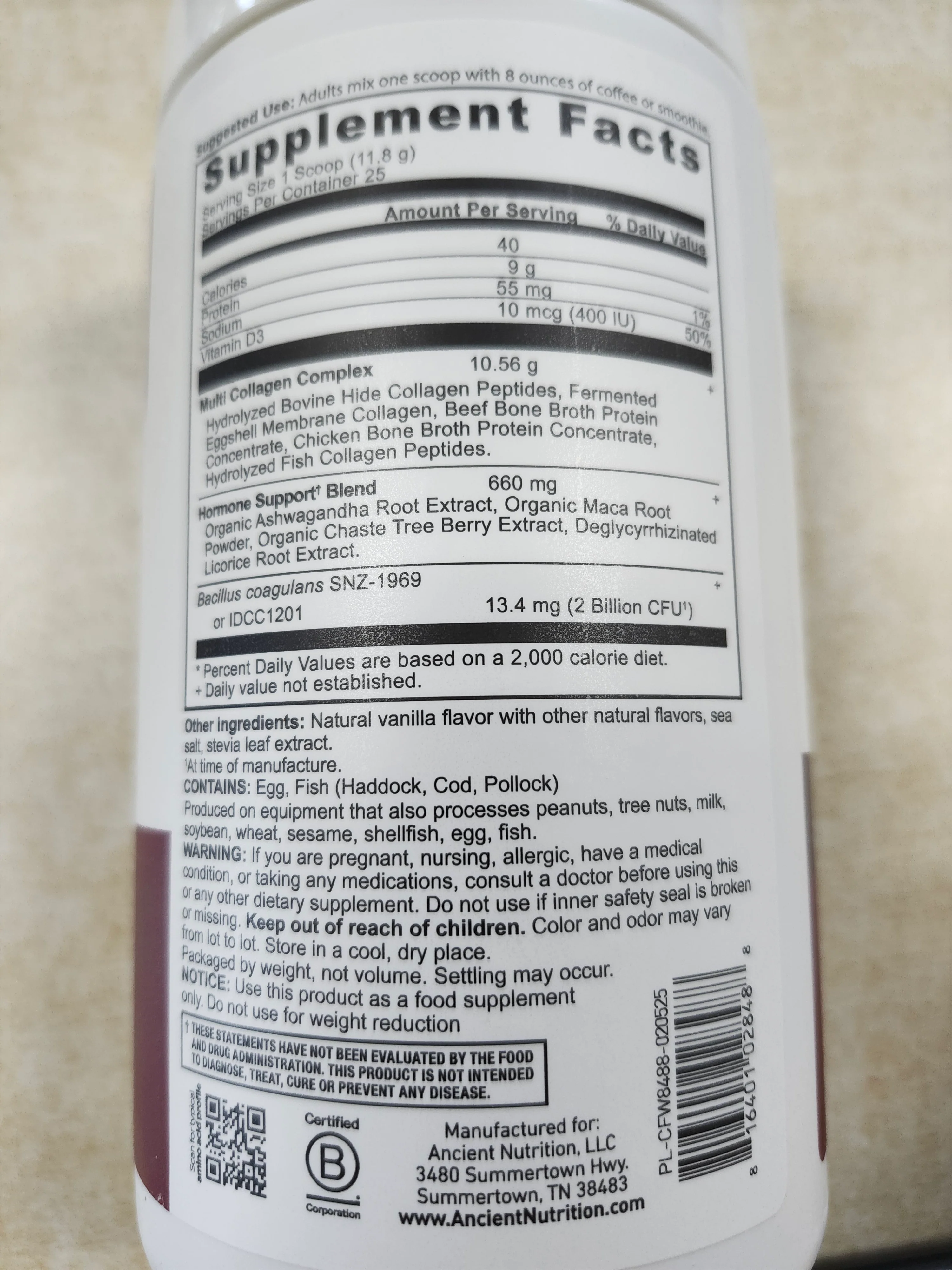 Ancient Nutrition Women's Collagen Powder - Image 4