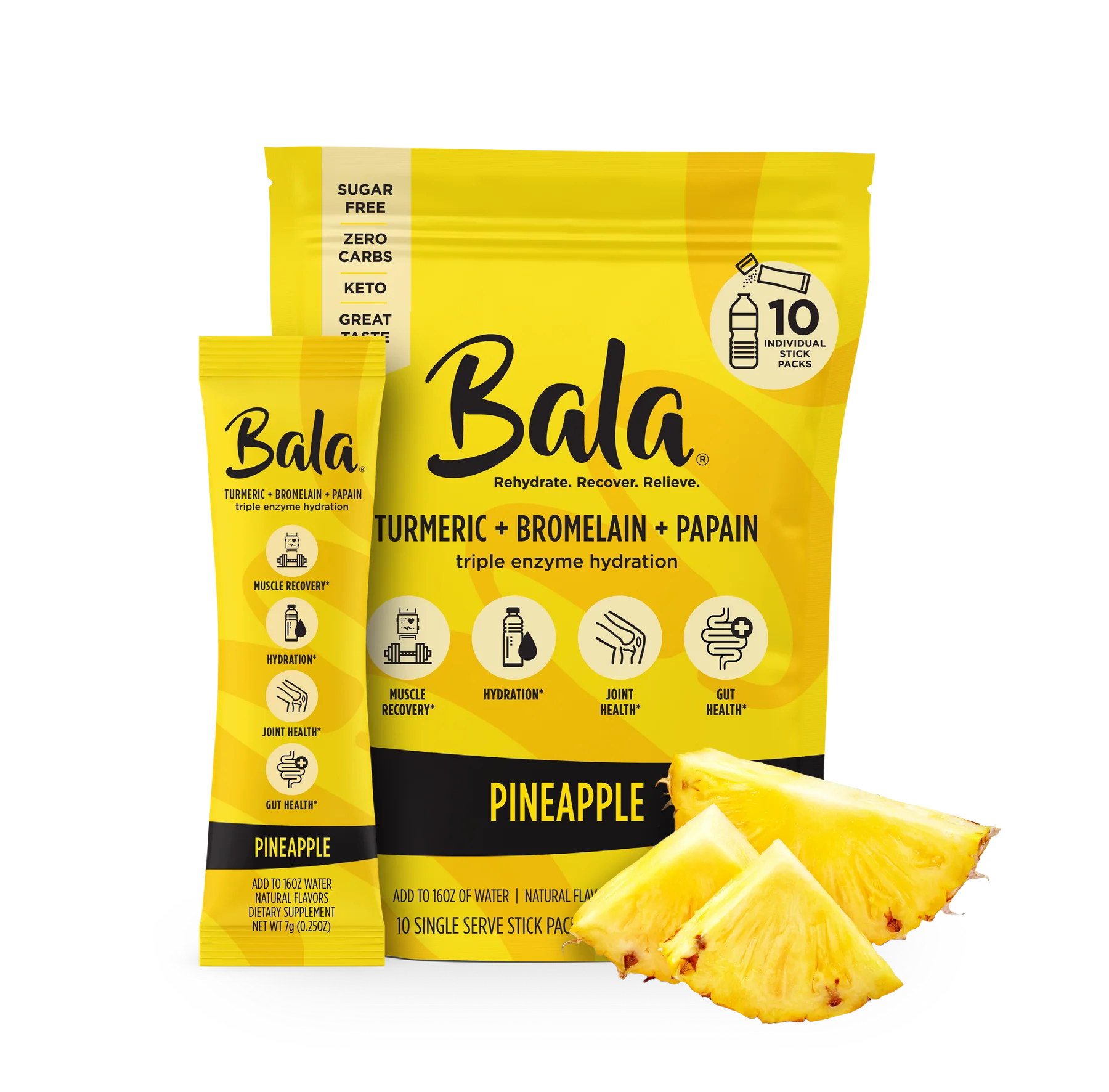 Bala Total Body Wellness Drink Mix (Pineapple)