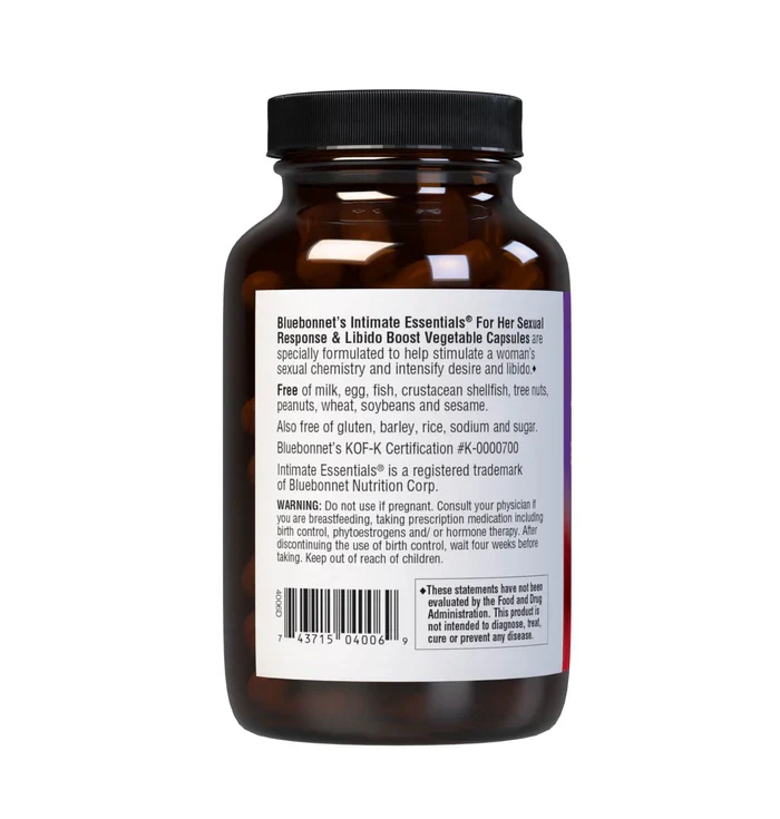 Bluebonnet INTIMATE ESSENTIALS FOR HER SEXUAL RESPONSE & LIBIDO BOOST - Image 3