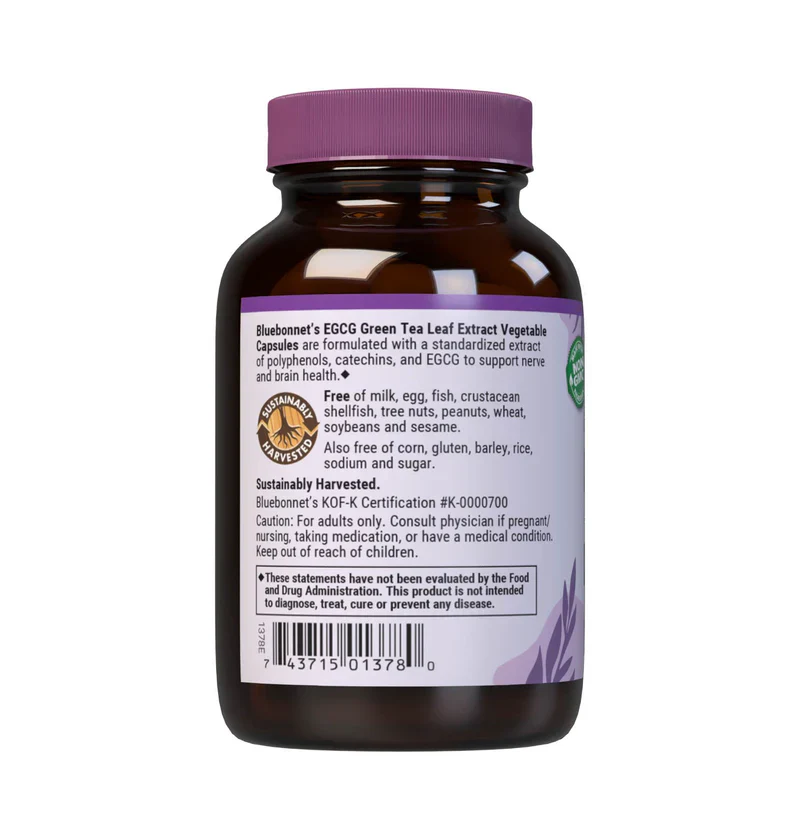 Bluebonnet EGCG Green Tea Leaf Extract - Image 3