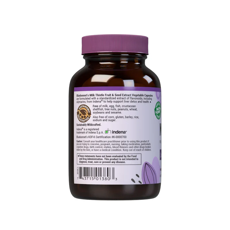 Bluebonnet Milk Thistle Fruit & Seed Extract - Image 3