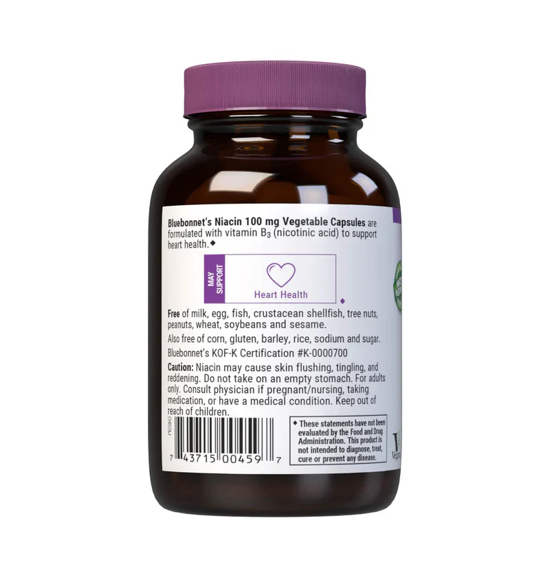 Bluebonnet Niacin 100mg - Image 3