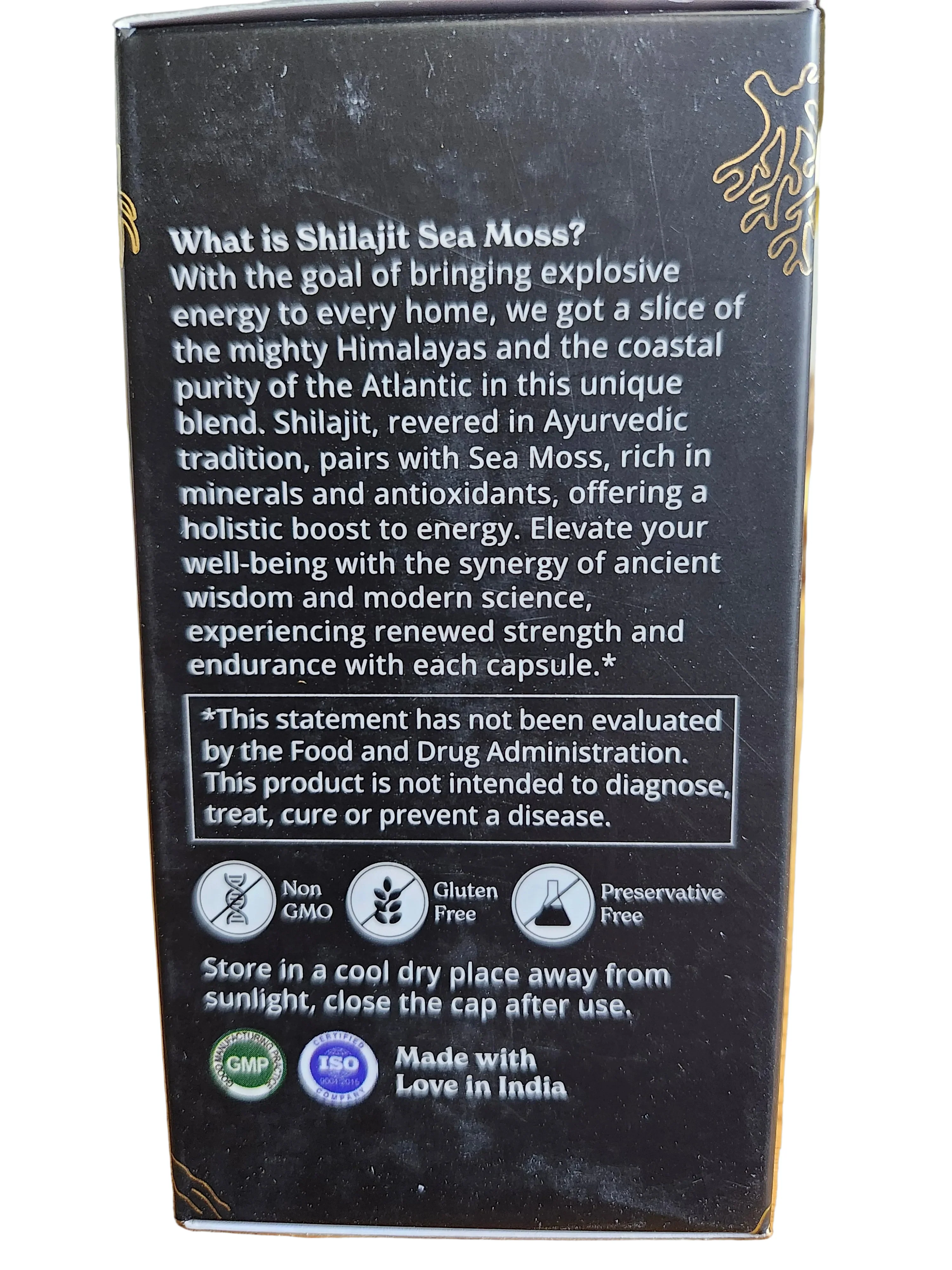 BetterAlt Shilajit Sea Moss Tongkat Ali Ashwagandha (120 caps) - Image 4