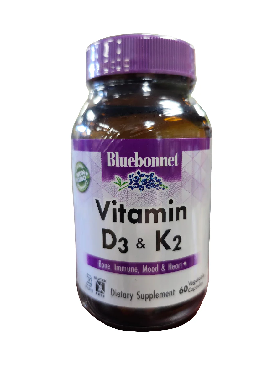 Bluebonnet Vitamin D3 K2