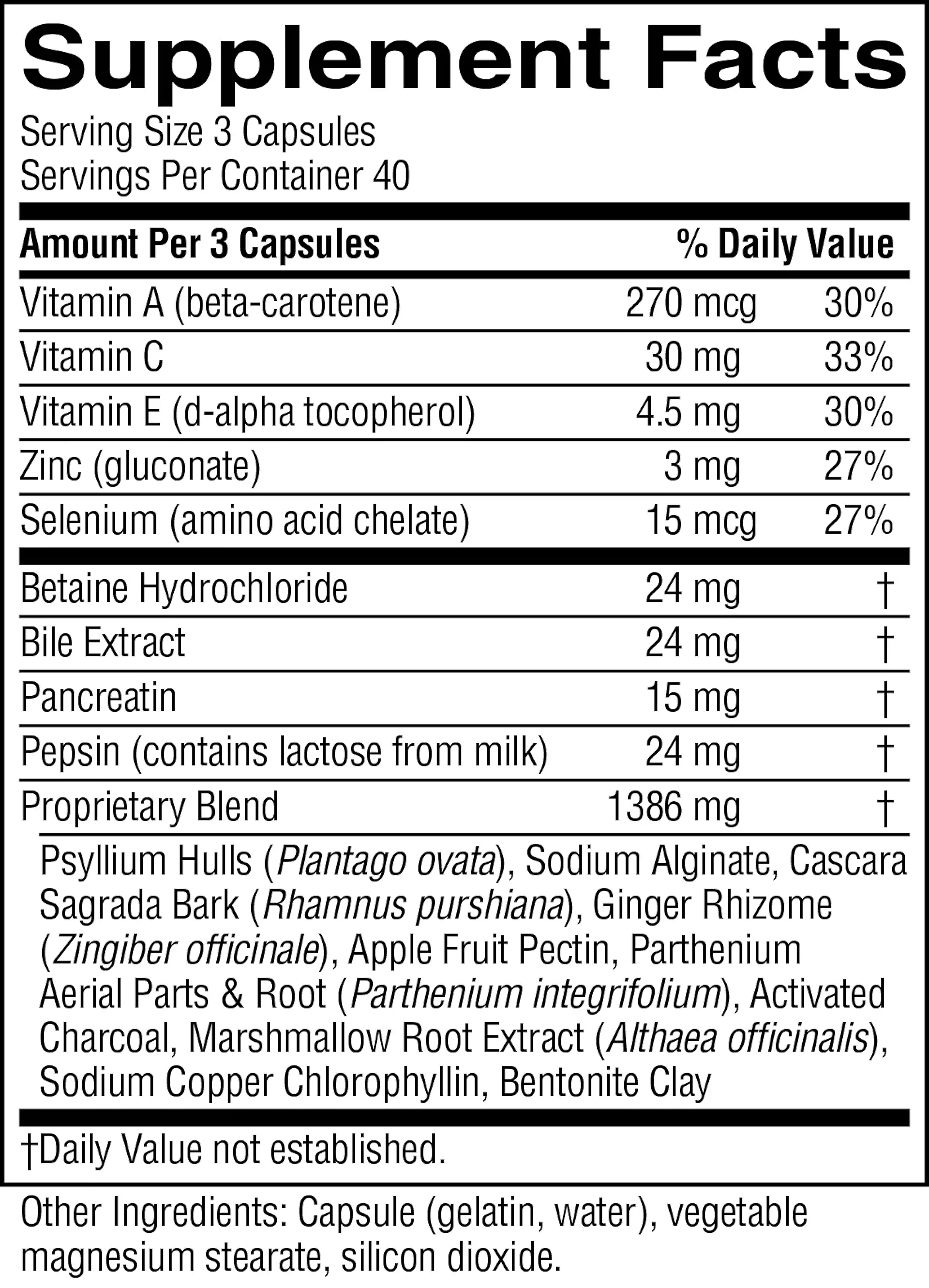 Bowel Detox (120 caps) - Image 2