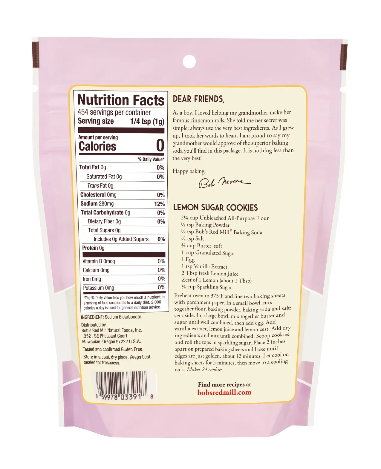 Bob's Red Mill Baking Soda - Image 2