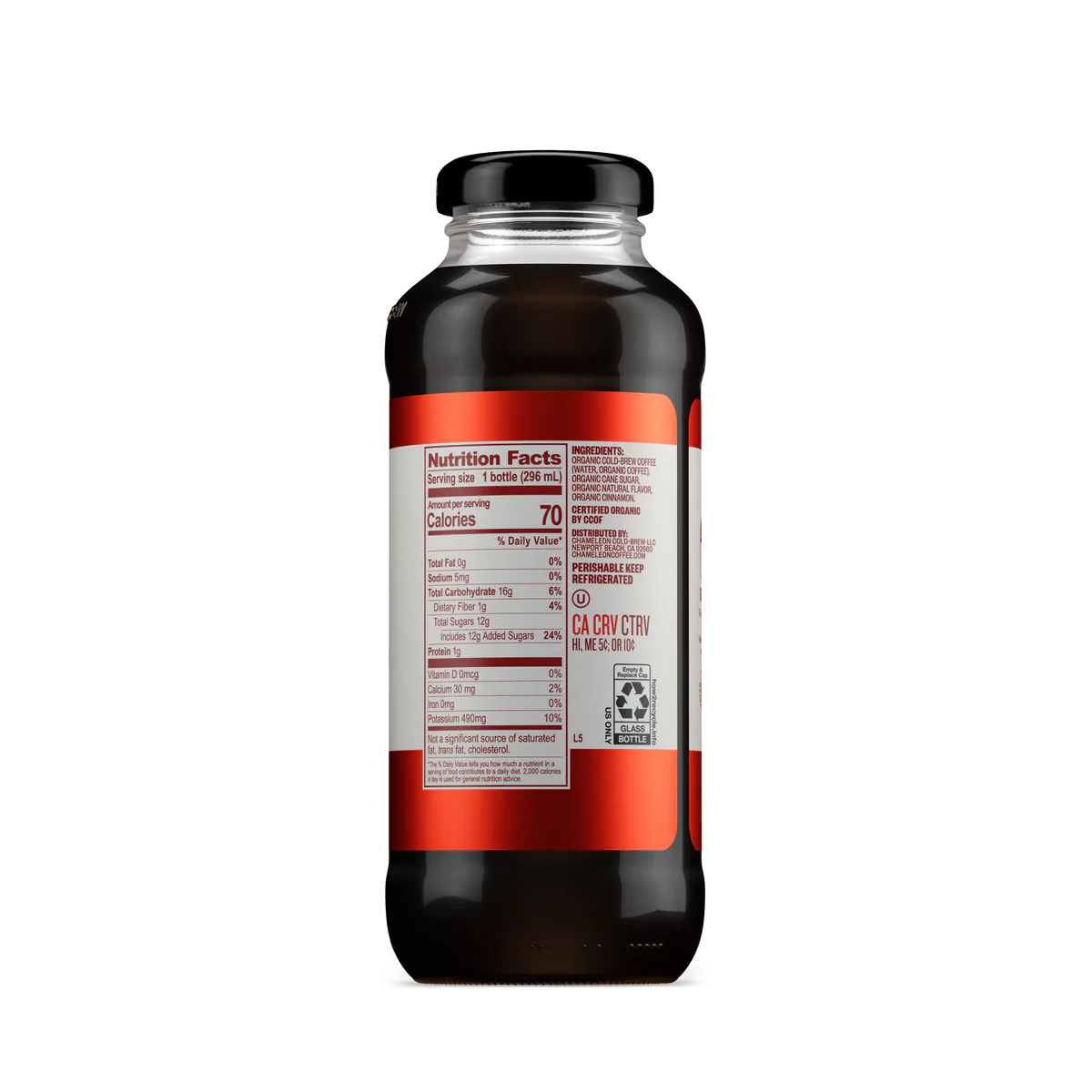 Chameleon Organic Mexican Cold Brew Coffee – 10oz Ready-to-Drink - Image 2