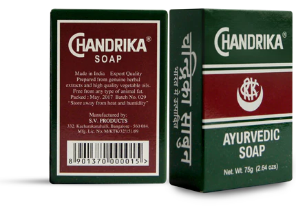Chandrika Bar Soap, Ayurvedic