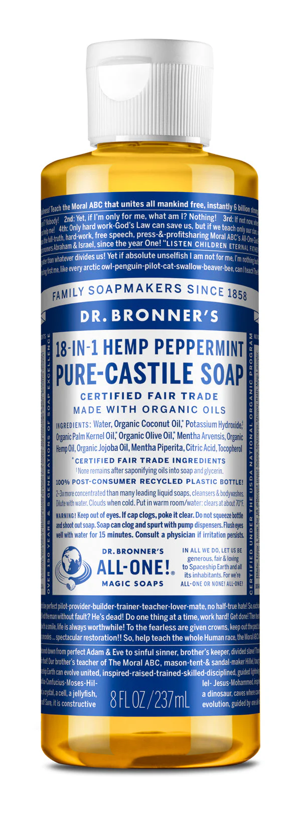 Dr. Bronner’s Pure-Castile Soap – The Original 18-in-1 Multi-Tasker - Image 37
