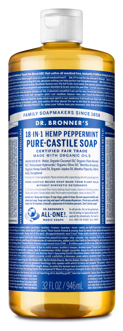 Dr. Bronner’s Pure-Castile Soap – The Original 18-in-1 Multi-Tasker - Image 38