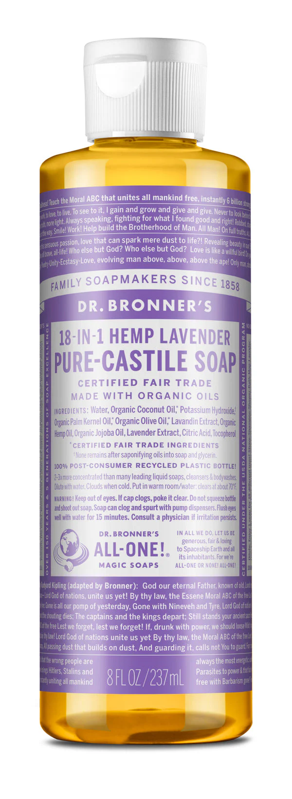 Dr. Bronner’s Pure-Castile Soap – The Original 18-in-1 Multi-Tasker - Image 40
