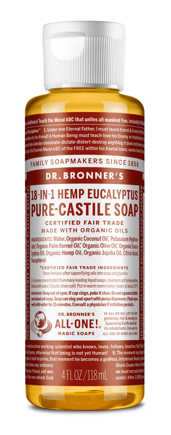 Dr. Bronner’s Pure-Castile Soap – The Original 18-in-1 Multi-Tasker - Image 44