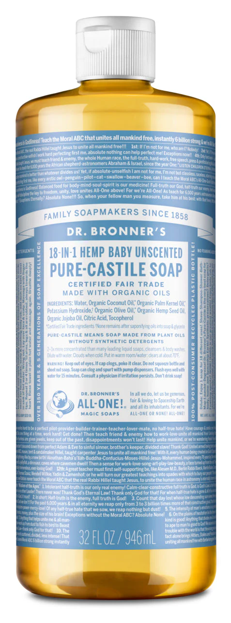 Dr. Bronner’s Pure-Castile Soap – The Original 18-in-1 Multi-Tasker - Image 8
