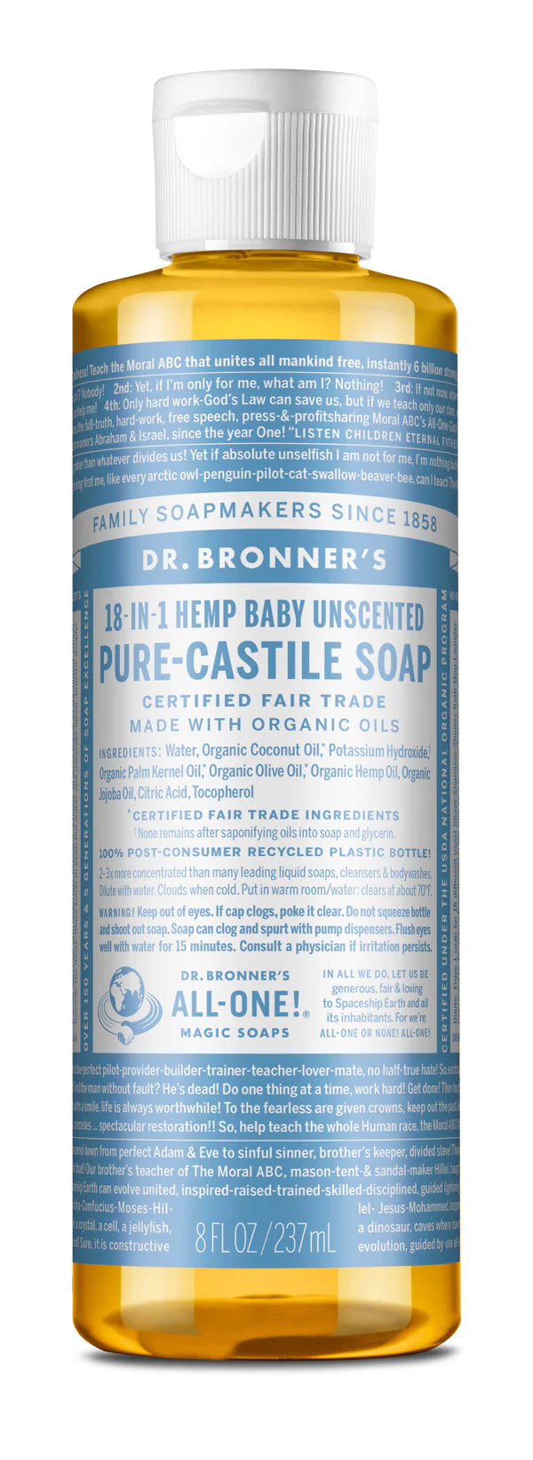 Dr. Bronner’s Pure-Castile Soap – The Original 18-in-1 Multi-Tasker - Image 9