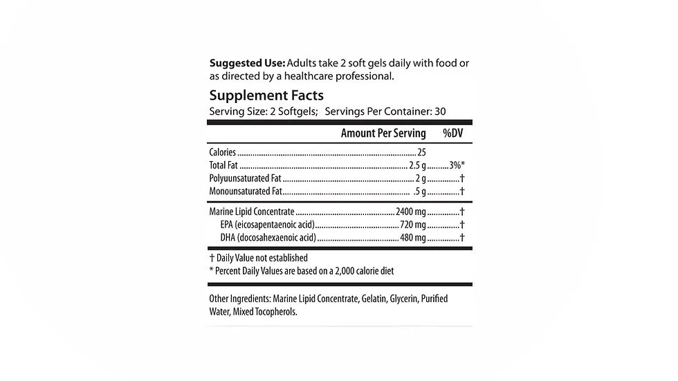 Doctor's Blend Omega-3 Fish Oil - Image 2