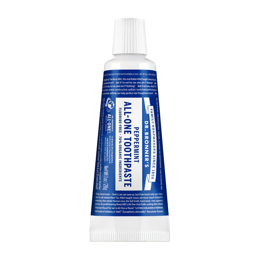 Dr. Bronner's Peppermint All-One Toothpaste 1oz
