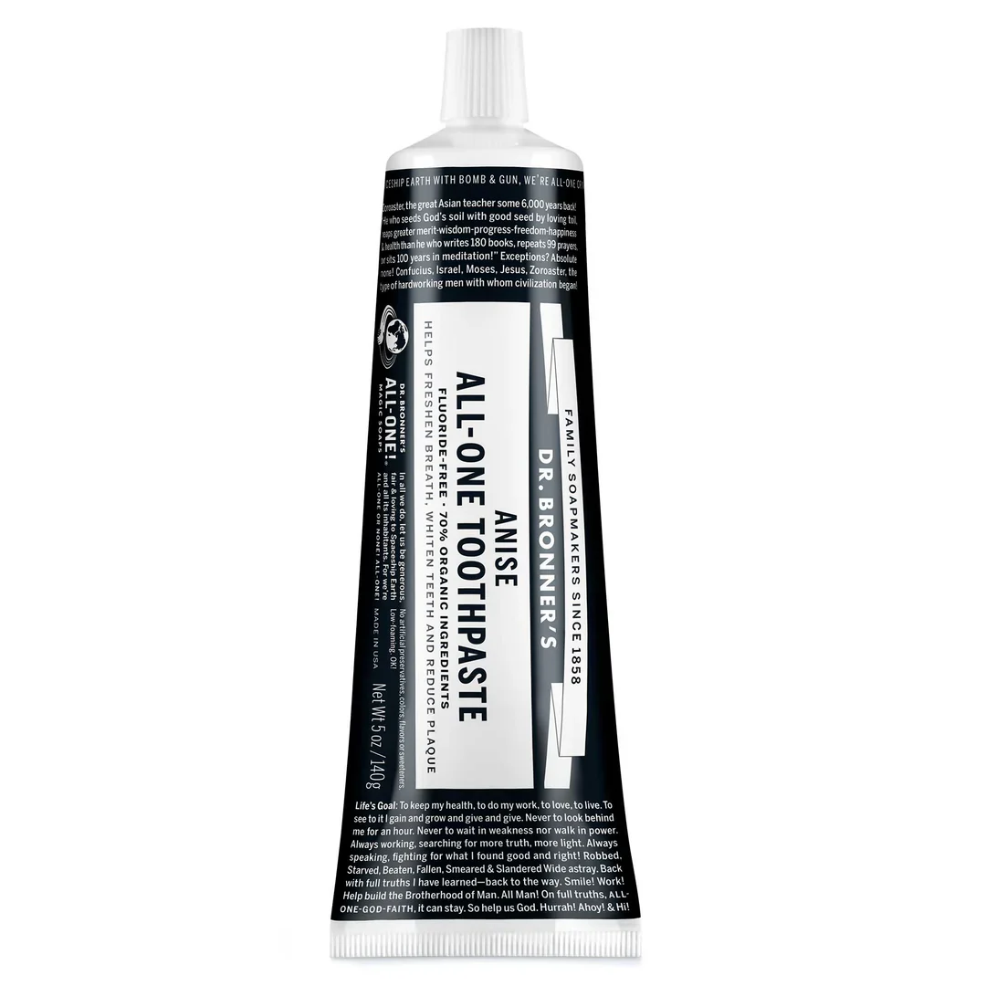 Dr. Bronner's Anise All-One Toothpaste 5oz
