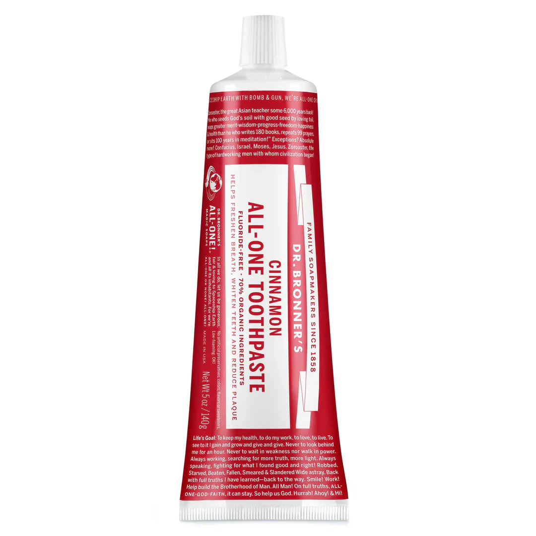 Dr. Bronner's Cinnamon All-One Toothpaste 5oz