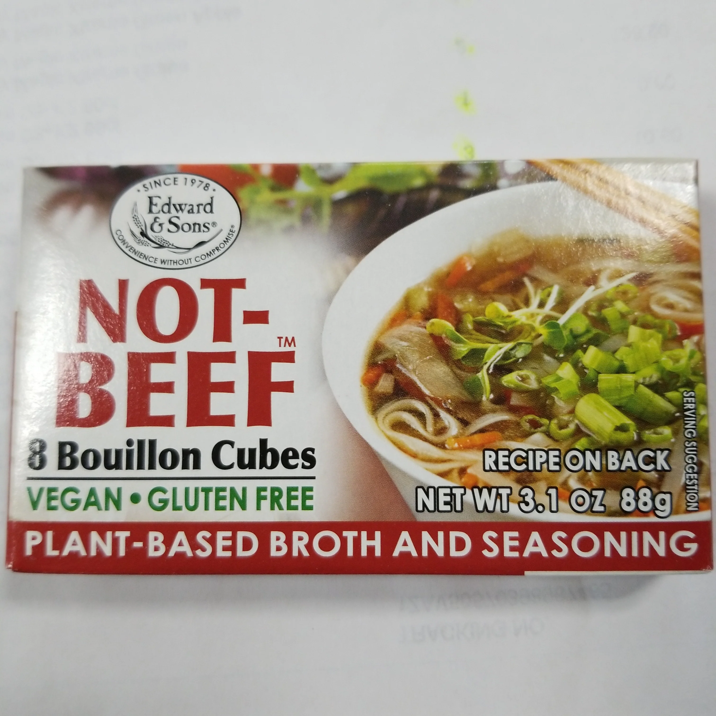 Edward & Sons Vegan Bouillon Cubes