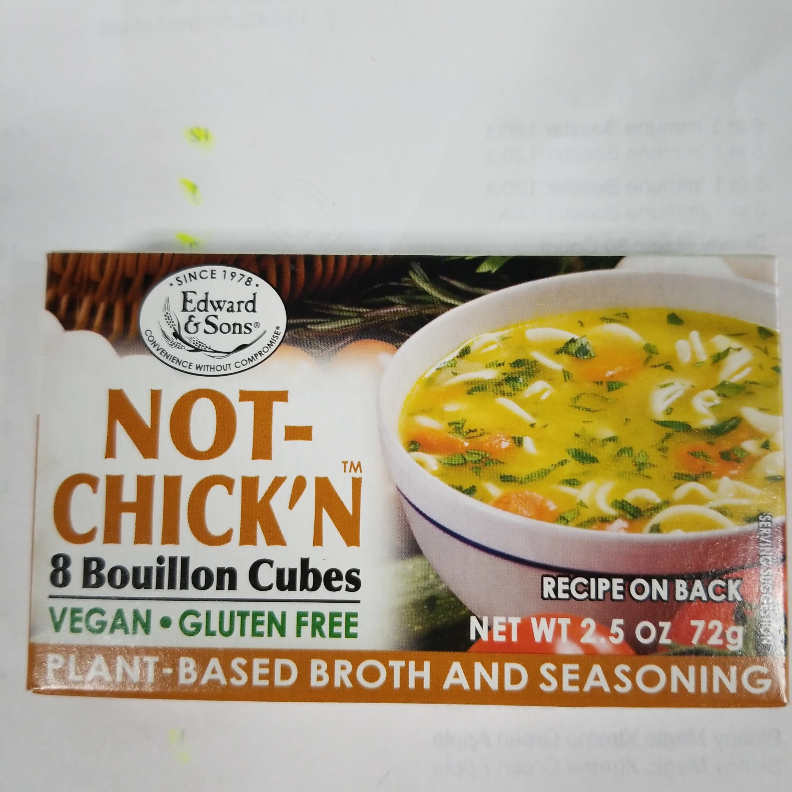 Edward & Sons Vegan Bouillon Cubes - Image 2