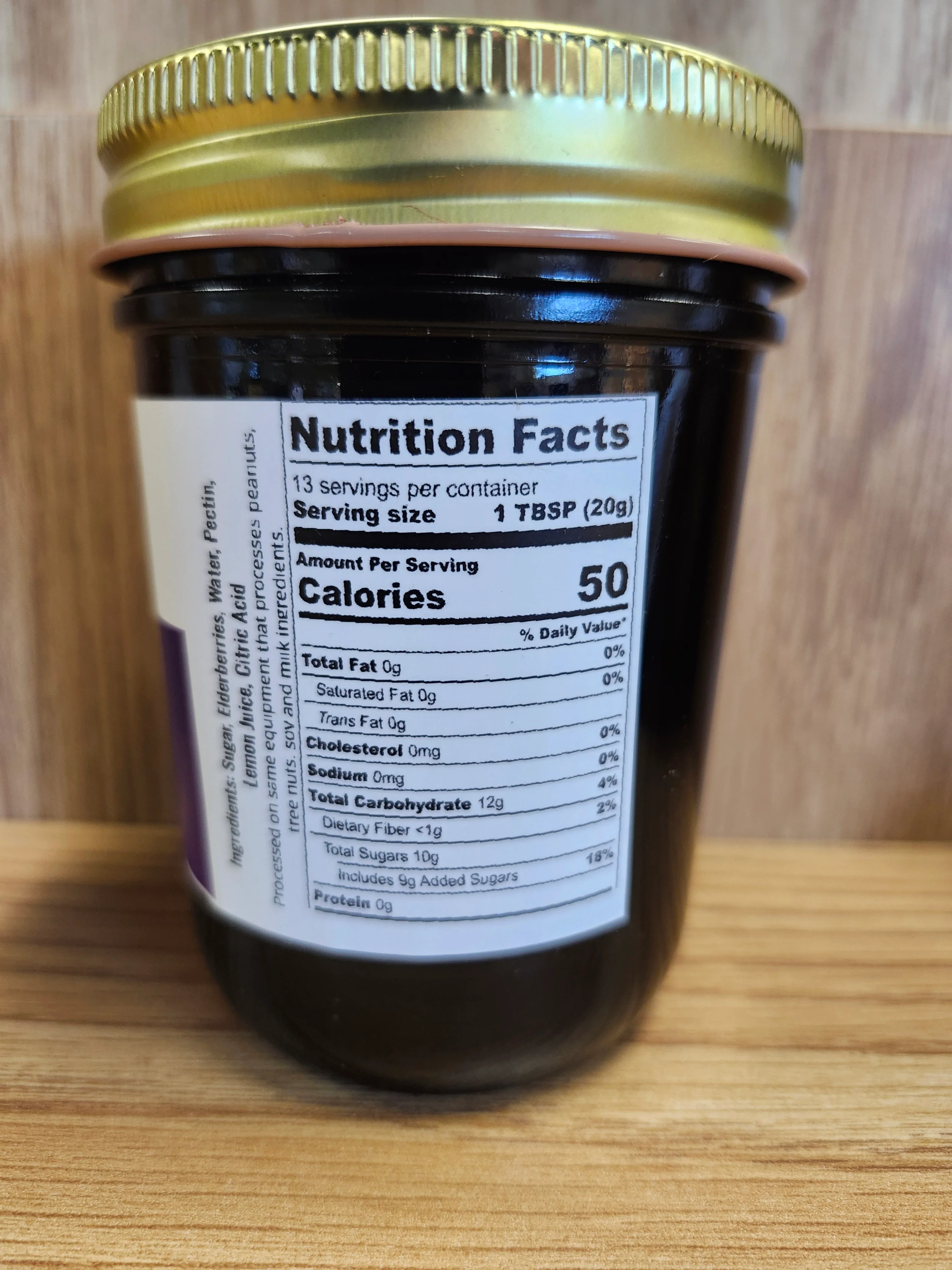 Everything Elderberry, Elderberry Jelly 9oz - Image 2
