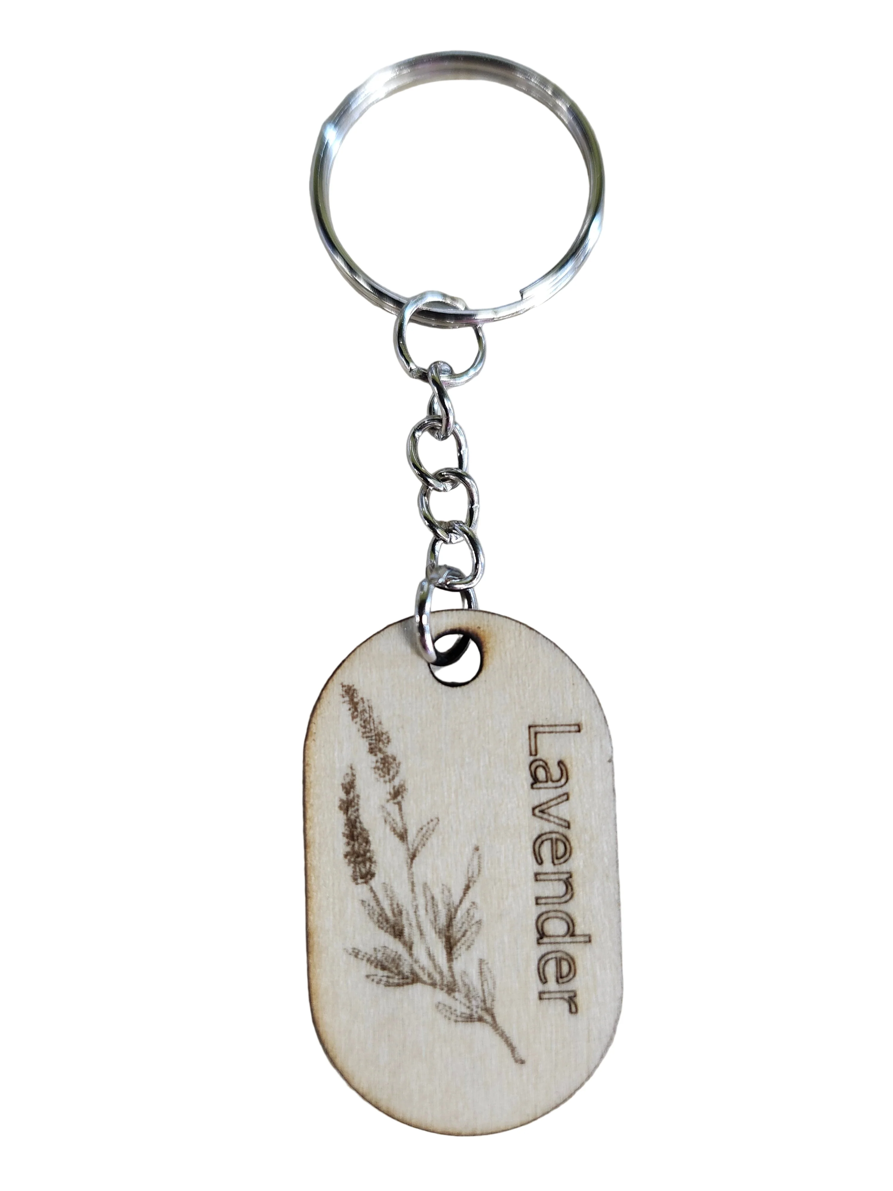 Fine Thymes Wood Keychain - Image 3
