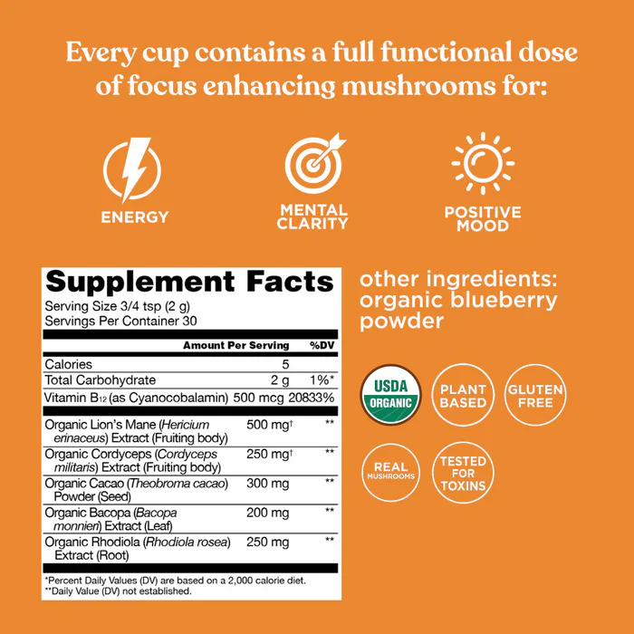 Four Sigmatic Focus Mushroom Blend - Image 2