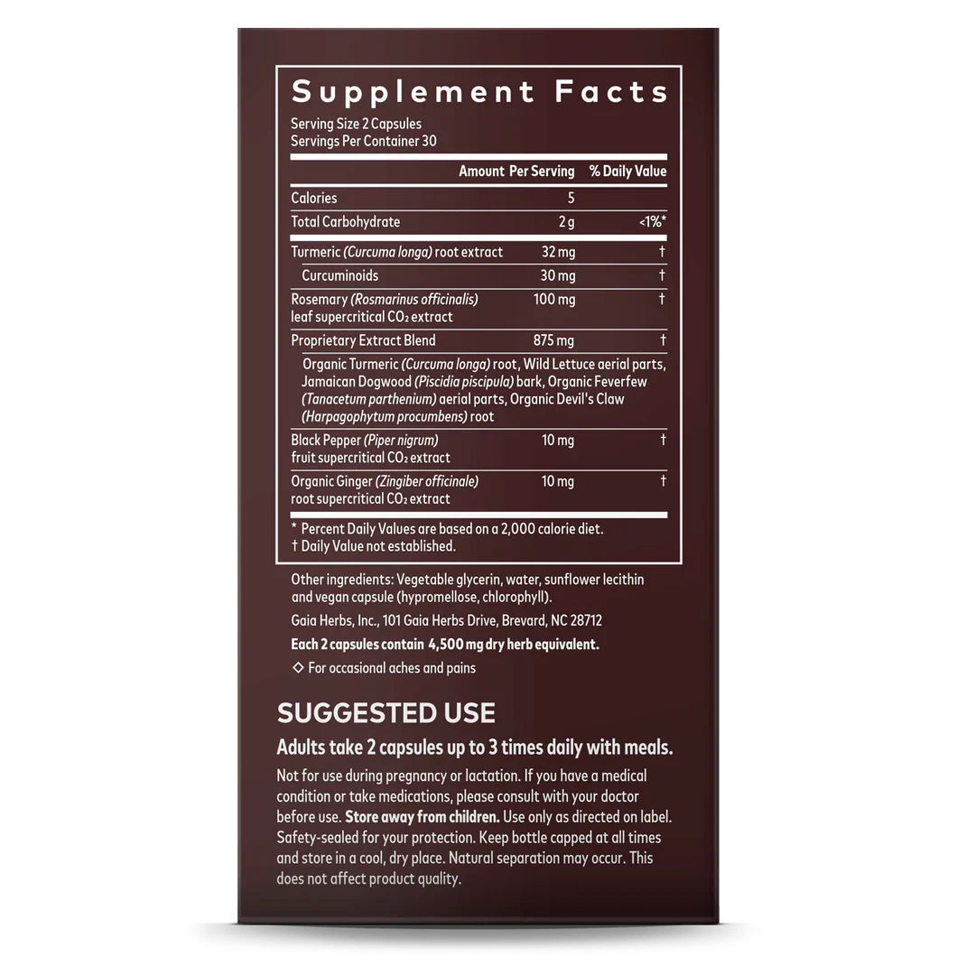 Gaia Turmeric Supreme® Pain - Image 2