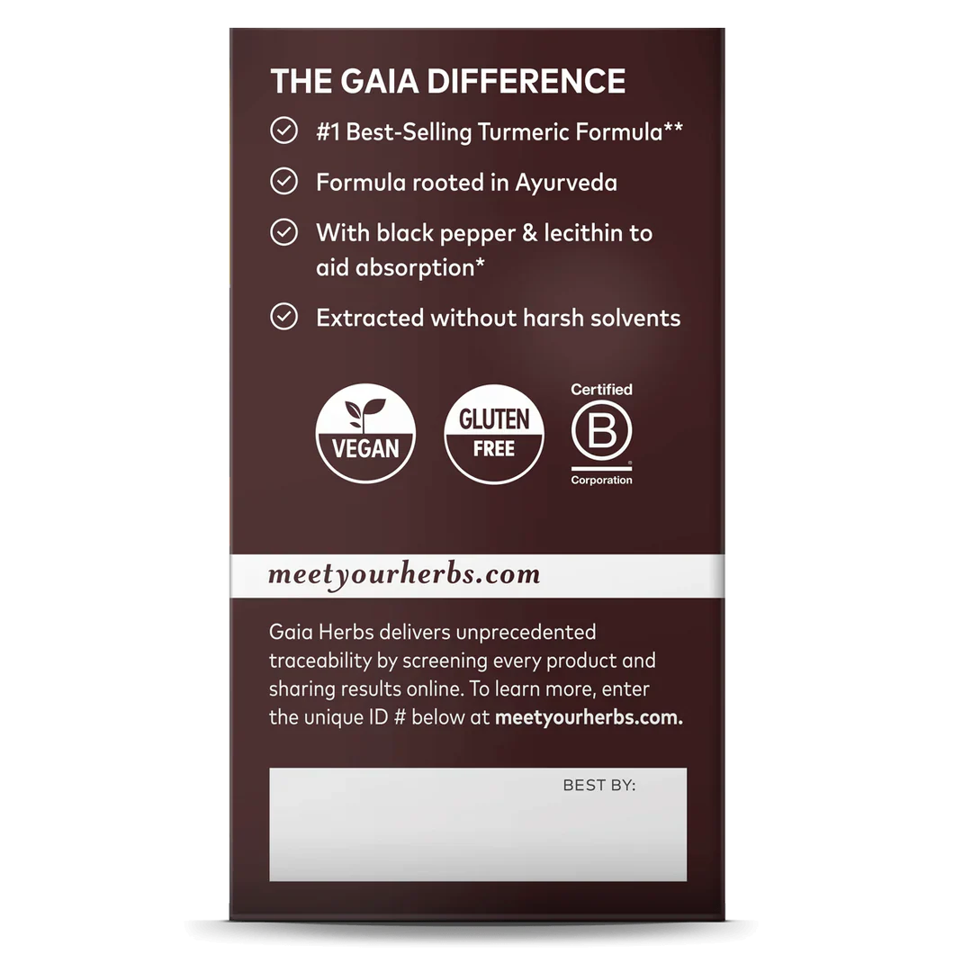 Gaia Turmeric Supreme® Extra Strength - Image 3