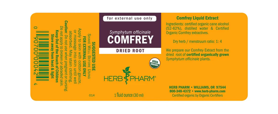 Herb Pharm Comfrey 1 fl oz - Image 2
