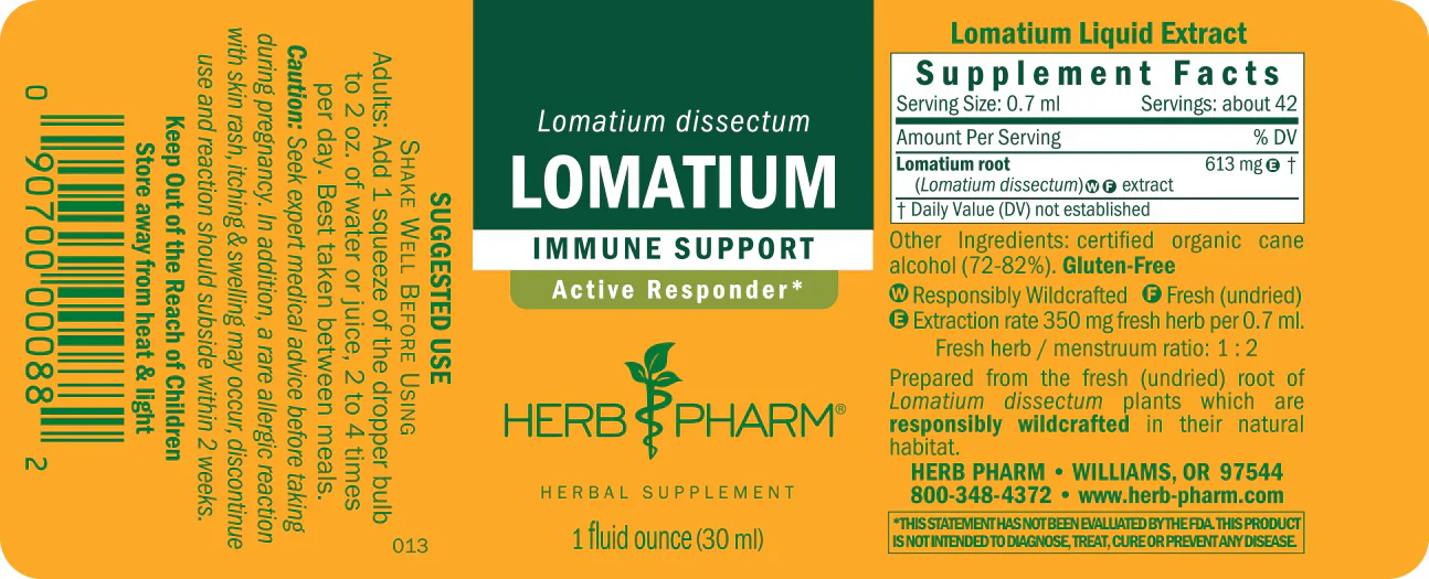 Herb Pharm Lomatium 1 Fl Oz. - Image 2