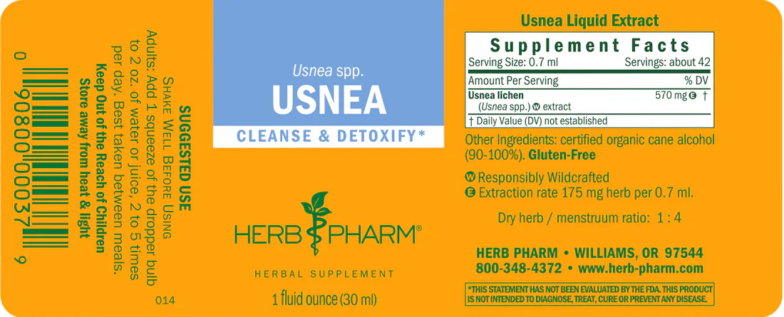 Herb Pharm Usnea Extract 1oz - Image 2
