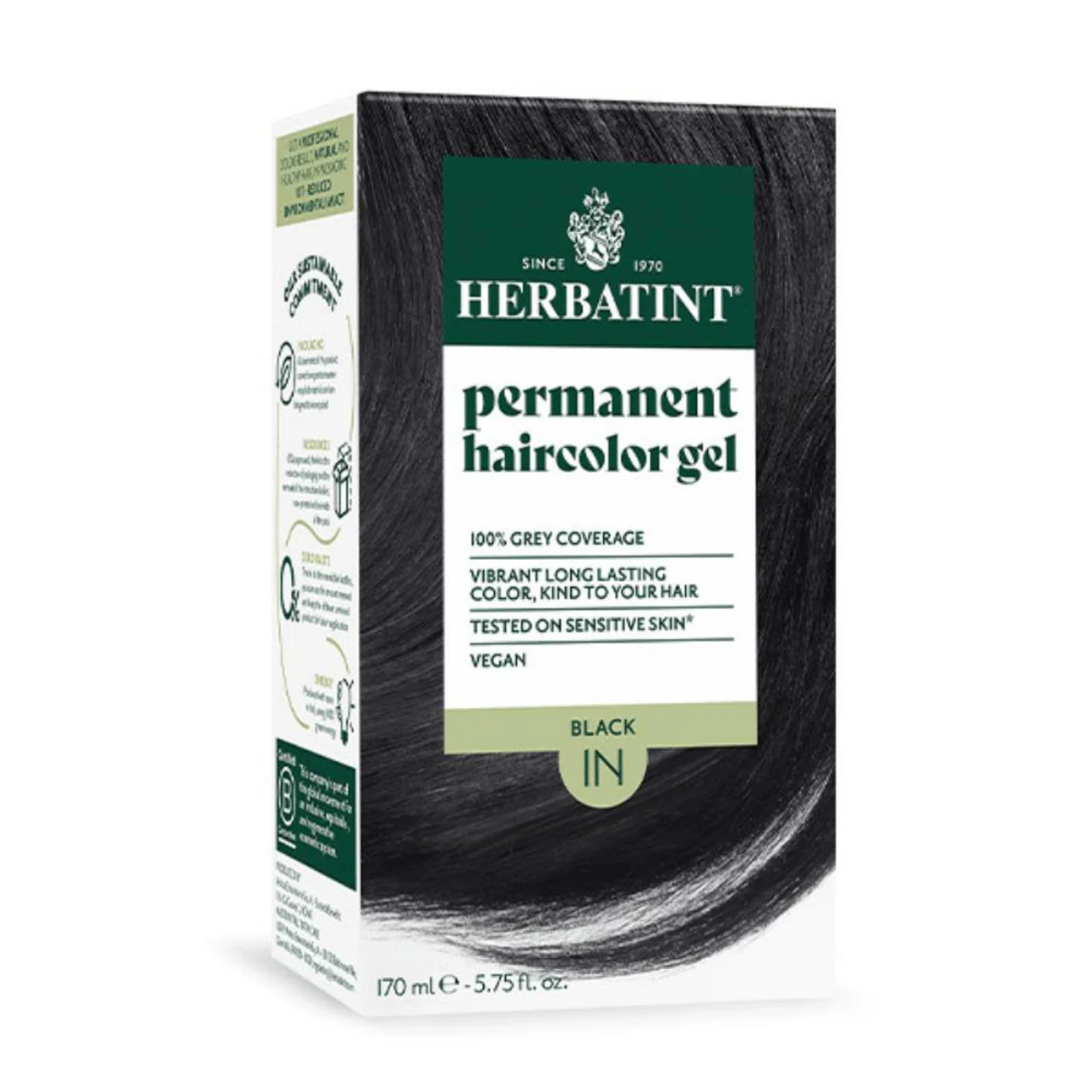 Herbatint Permanent Hair Color Gel – Natural-Looking, Ammonia-Free Hair Dye (Long-Lasting Coverage)