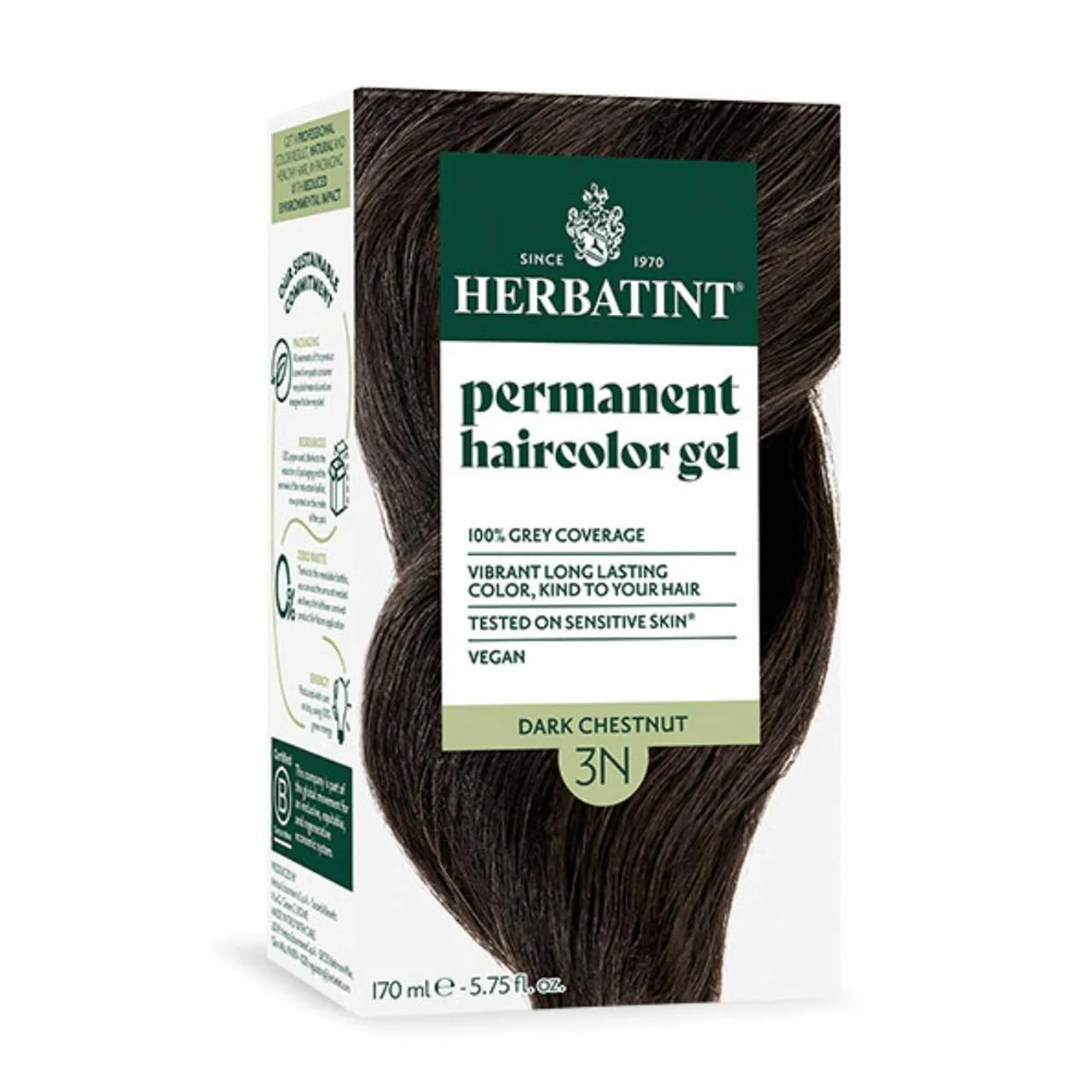 Herbatint Permanent Hair Color Gel – Natural-Looking, Ammonia-Free Hair Dye (Long-Lasting Coverage) - Image 3