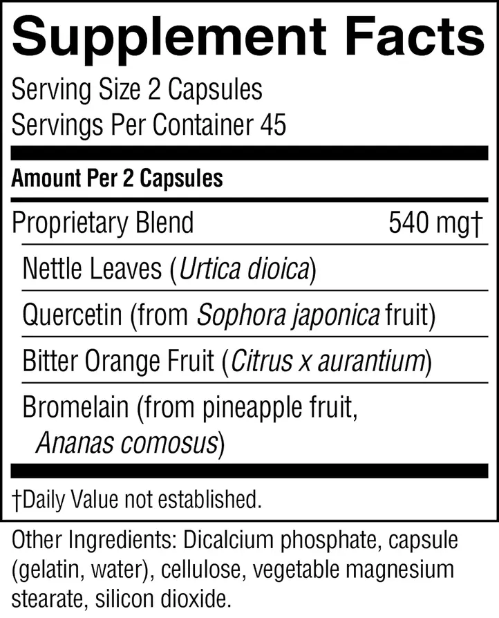 Nature's Sunshine HistaBlock® (90 caps) - Image 2