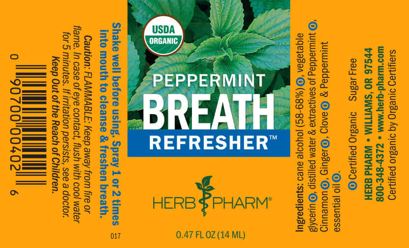 Herb Pharm Breath Refresher™: Peppermint 1/2 fl oz - Image 2