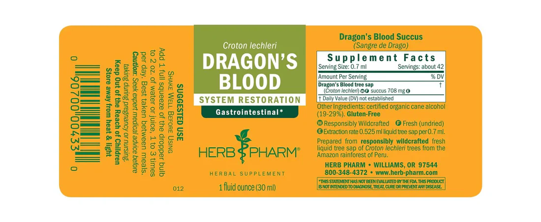 Herb Pharm Dragon's Blood 1 fl oz - Image 2