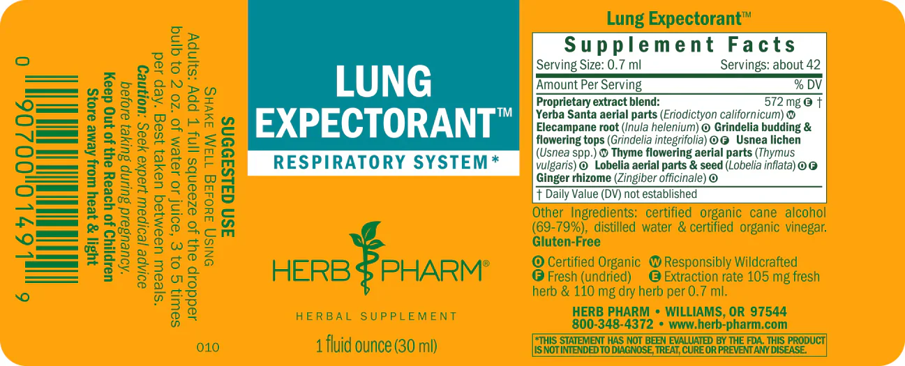 Herb Pharm Lung Expectorant™ 1 fl oz - Image 2
