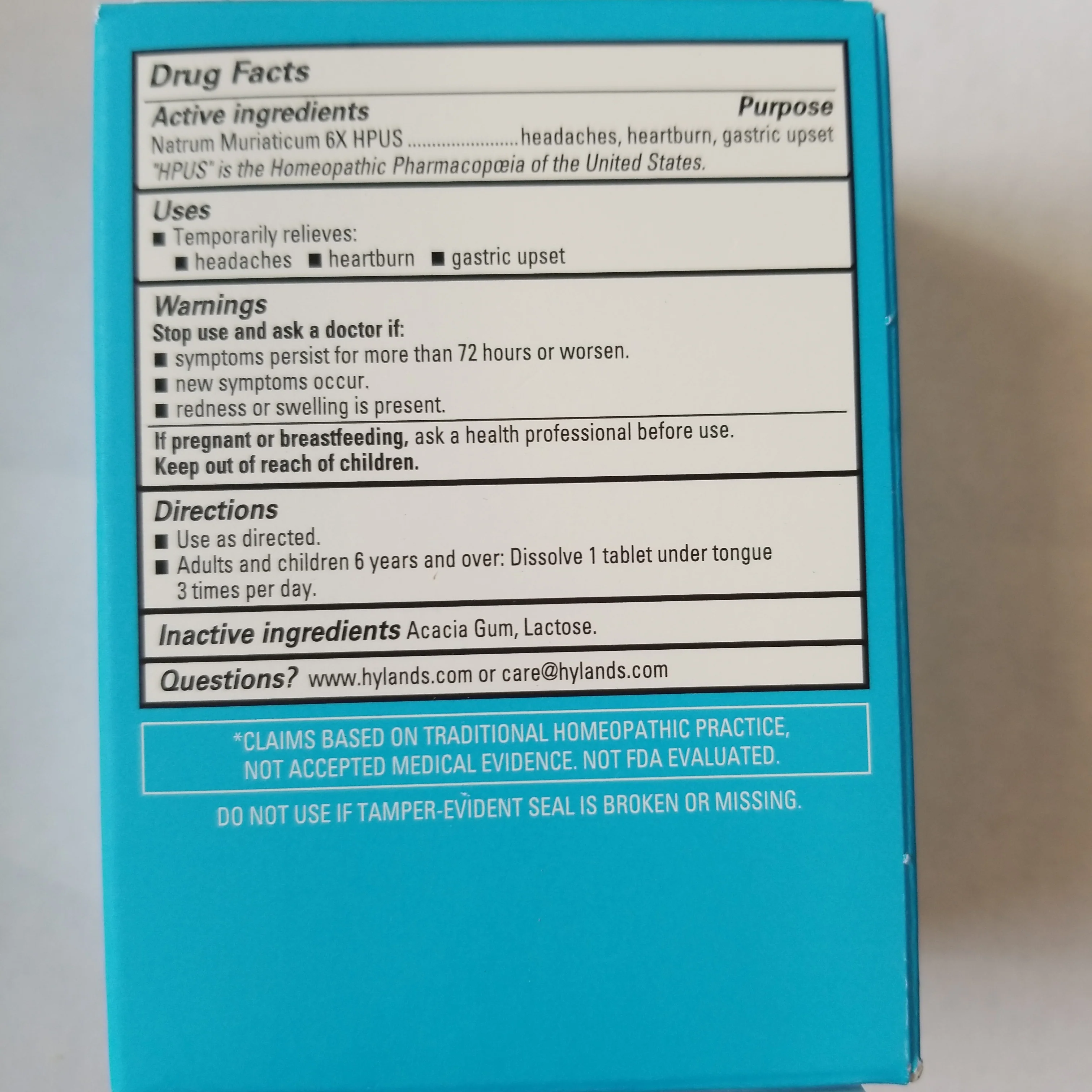 Hylands Cell Salts (100 tabs) - Image 10