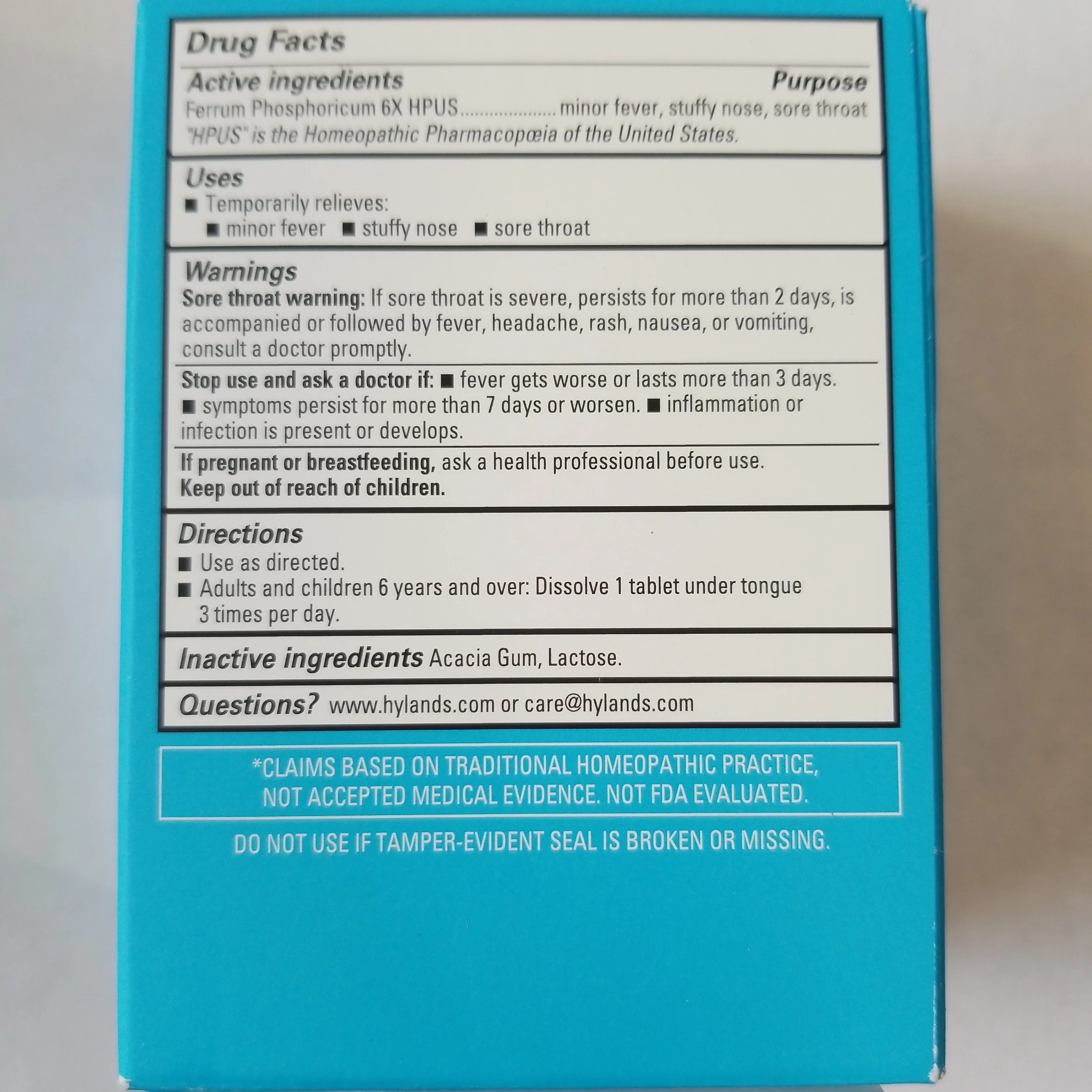 Hylands Cell Salts (100 tabs) - Image 5