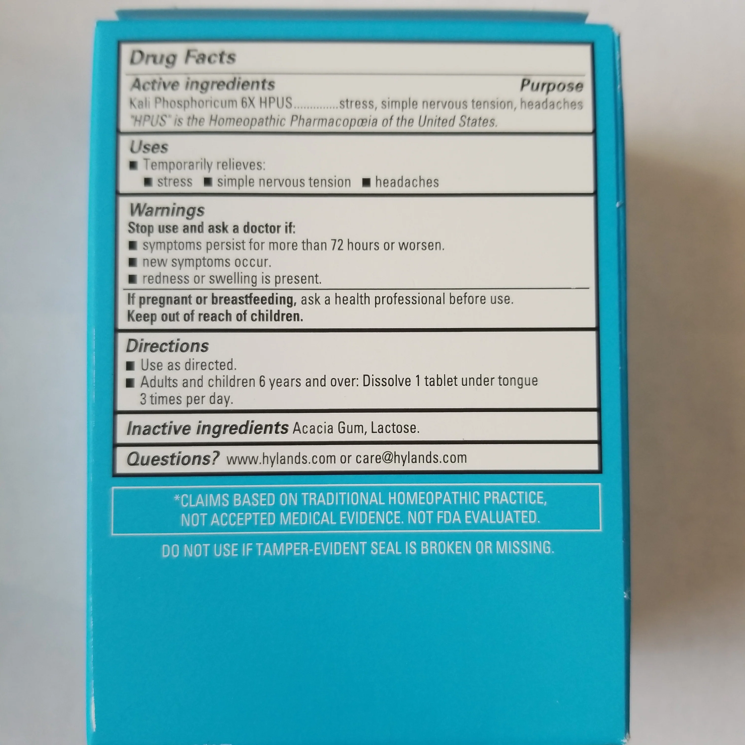 Hylands Cell Salts (100 tabs) - Image 7