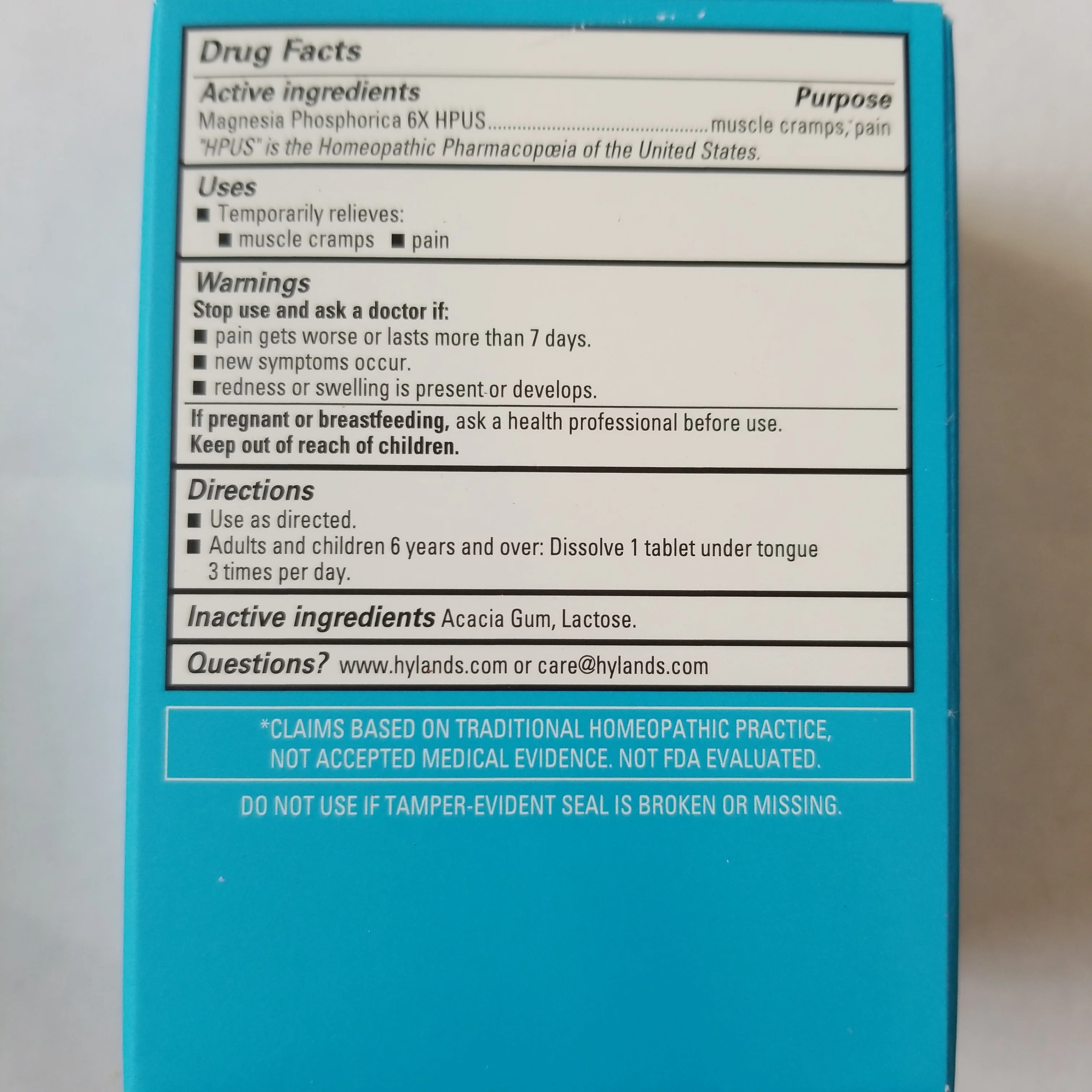 Hylands Cell Salts (100 tabs) - Image 9