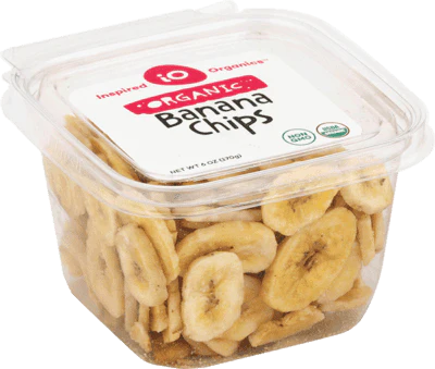 Inspired Organics Organic Banana Chips Tub 6oz