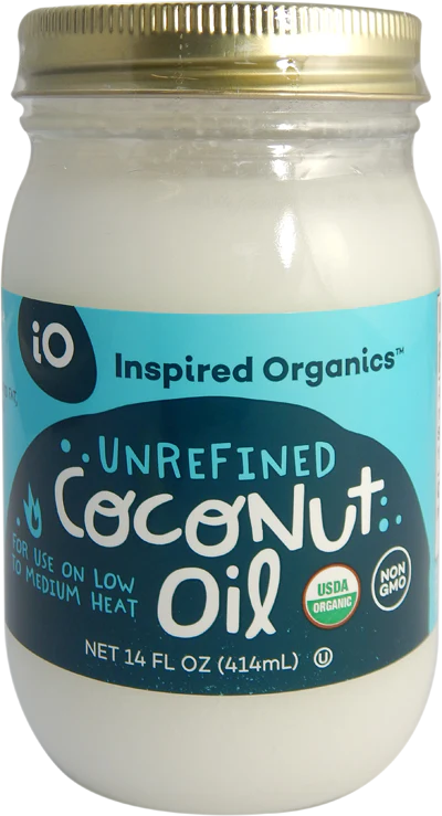 Inspired Organics Organic Unrefined Coconut Oil