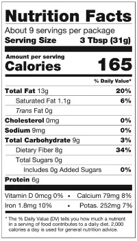 Inspired Organics Organic Golden Flaxseeds Pouch 10oz - Image 2