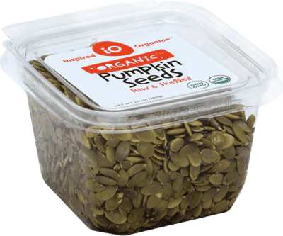 Inspired Organics Organic Raw Pumpkin Seeds